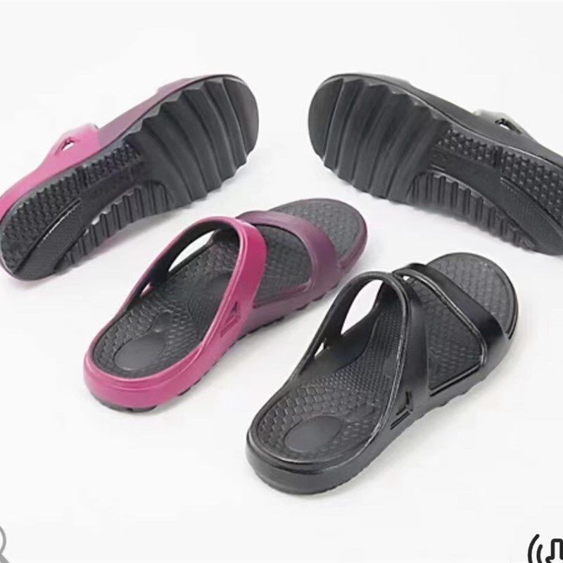 顺利外贸  Q弹柔软轻便扁平足拖鞋防滑耐磨抗菌防臭凉鞋