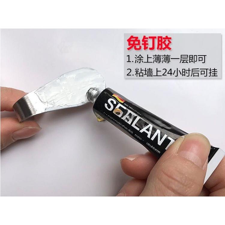 不锈钢挂钩强力承重粘胶挂钩吸盘厨房浴室粘钩门后免钉痕陈之堔