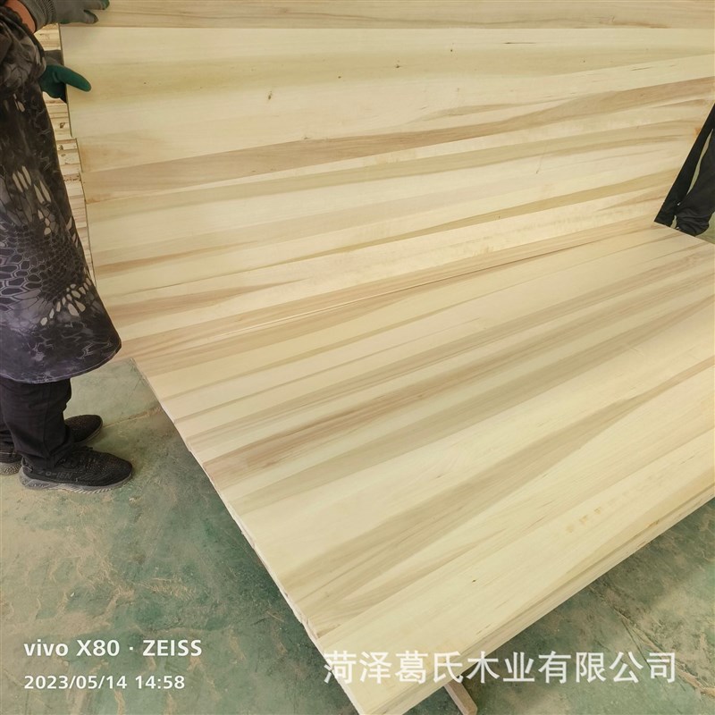 厂家多d种规格杨木板材可定 制杨木直拼板可家具橱柜装修木板