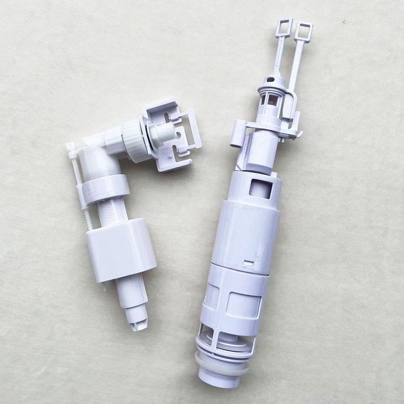 隐藏式水箱配件进水阀排s水阀 挂墙马桶暗装水箱上水阀止水出水阀