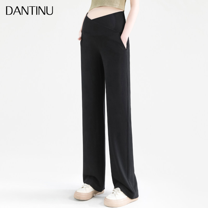 孕妇阔腿裤春秋外穿宽松大码夏装低腰垂感直筒裤春夏季薄款拖地裤,孕妇装/孕产妇用品/营养,孕妇休闲裤,淘宝优惠券,粉丝福利购,淘宝优惠卷