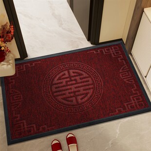 高端入户门地垫别墅加厚防滑门垫家用大门口M脚垫进门耐脏除尘地