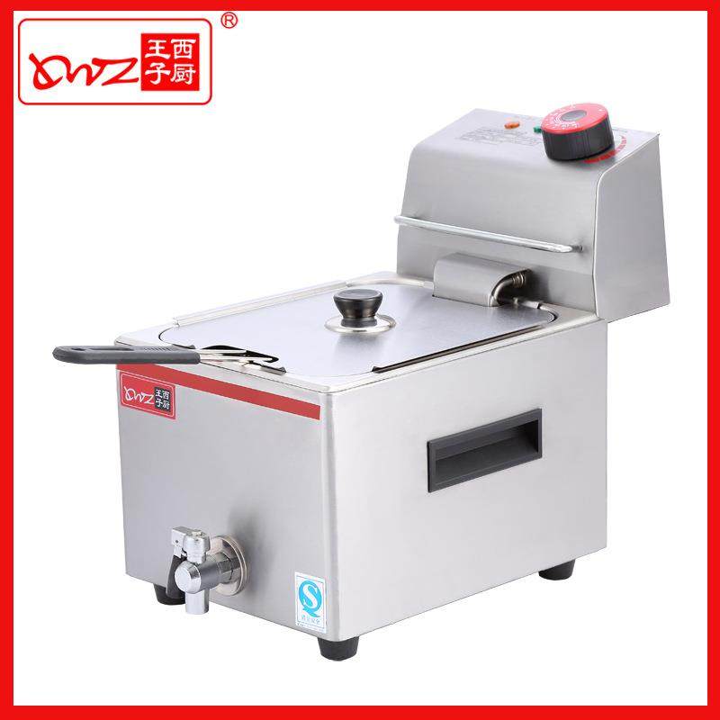 王子西厨油炸机HEF-6L台式单缸单筛电炸炉薯条机餐饮厨房设备,清洗/食品/商业设备,其他食品加工设备,淘宝优惠券,粉丝福利购,淘宝优惠卷