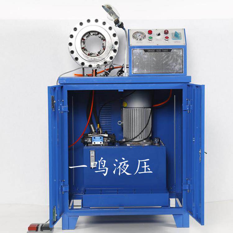 油矿开采设备油管压管机油田油管扣压机缩管机挖机油管扣管机