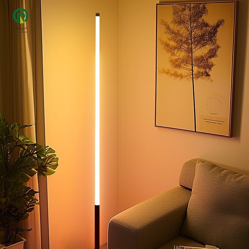 落地灯 简约北欧led客厅卧室立式床头灯墙角落地台灯喂奶灯氛围灯