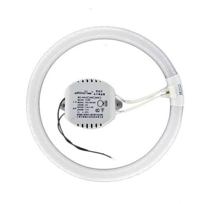 t6t5环形吸顶灯管圆形吸顶灯管三基色环型节能灯白光22w32w40w55w