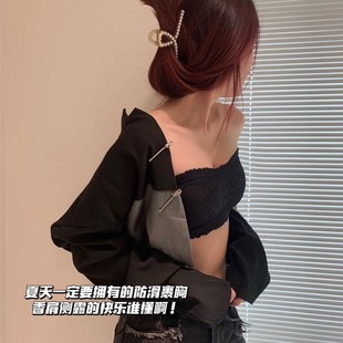 夏季 防滑裹胸防走光无痕抹胸蕾丝隐形美背579 新款