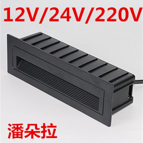 led户外地脚灯嵌入式86楼梯踢脚灯 台阶小夜灯 走廊灯12V-24V-36V