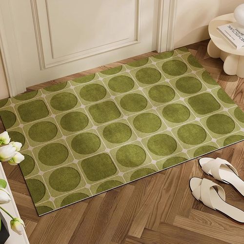 丝圈入户门地垫美式复古进门防滑脚垫家用进户玄关大门口耐脏地毯