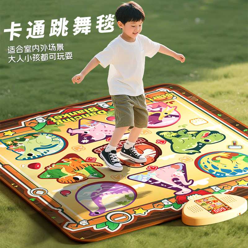 儿童音乐跳舞毯运动用带灯动感