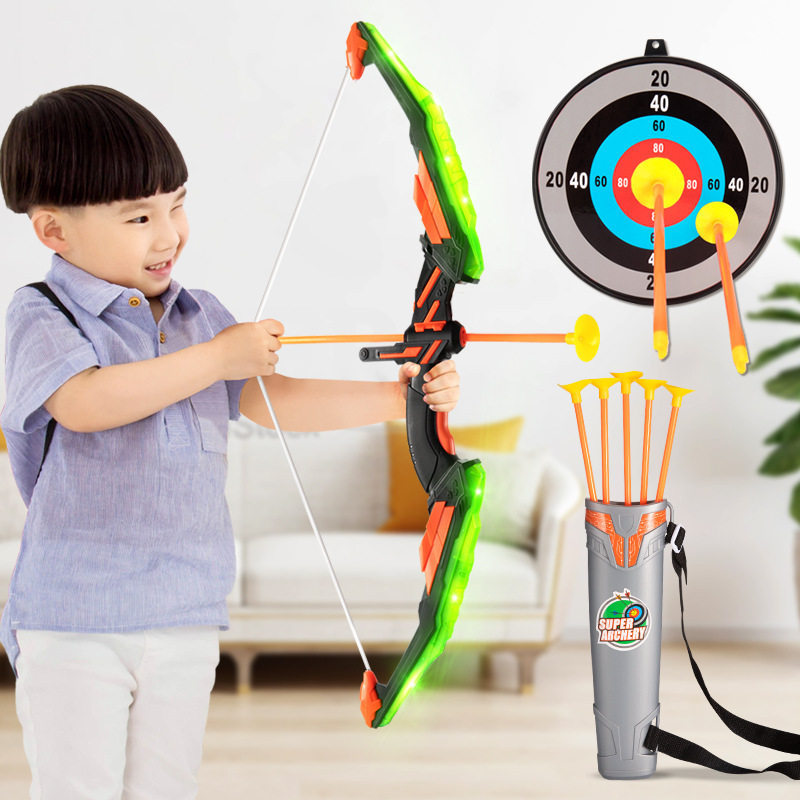 儿童玩具套装入门射击射箭弩靶