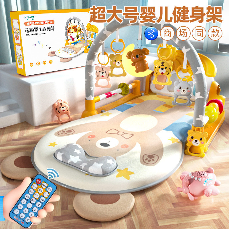 婴儿脚踏钢琴健身架器益智