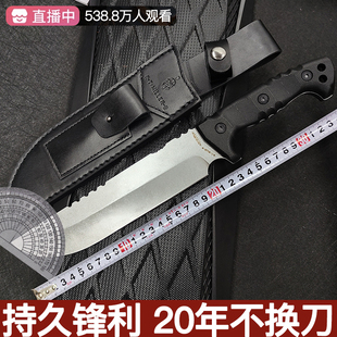 米勒兄弟M32m10比首刀开刃战术直刀防身高硬度户外生存刀排障刀