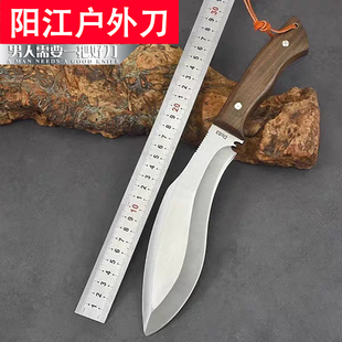 大号狗腿弯刃尼泊尔军刃开刃排障刀高硬度砍柴刀劈柴刀户外求生刀