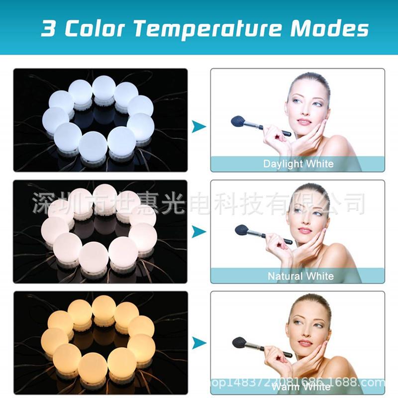 镜前灯 化妆镜前灯泡 led化妆镜灯 USB5v 化妆镜灯泡 化妆灯