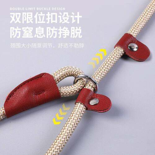 宠物牵引绳防爆冲遛狗绳链宠物用品一体式加粗狗狗绳大型犬