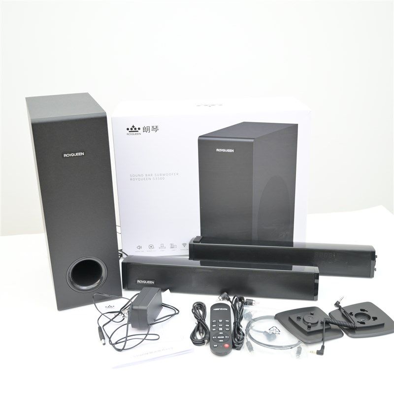 朗琴S3500电视音响回音壁家庭影院蓝牙音箱外接投影仪2.2.1五声道
