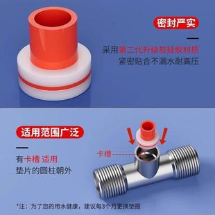 内牙免生料带硅胶垫片代替生胶带防漏阀门水龙头配件大全密封圈