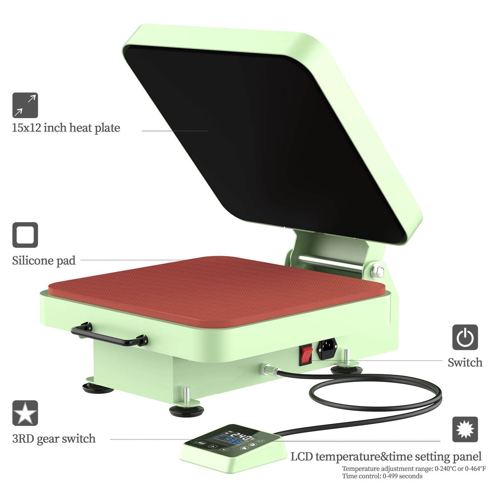 Auto heat press machine/自动烫画机/电动烫画机/烫画机/高压烫图片