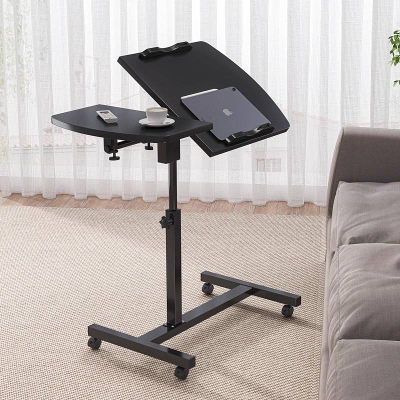 可移动升降桌笔记本电脑桌床上书桌卧室简约小桌可折叠旋转床边桌
