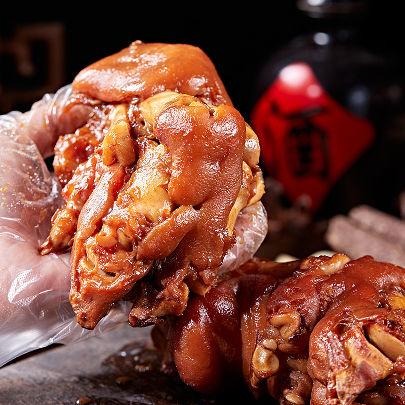 郭玺熏猪蹄 郭玺熏肉张家口怀安柴沟堡柏木烟熏肉冀味报道
