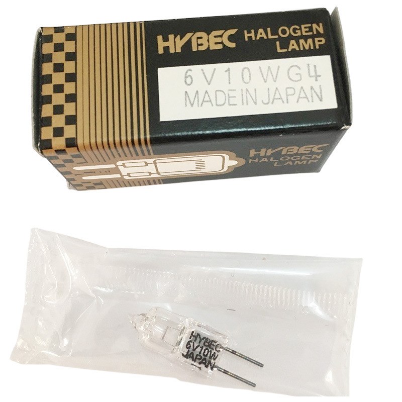 HYBEC  JC 6V10W G4 HBL-653 横丝 带紫外生化分析仪灯珠