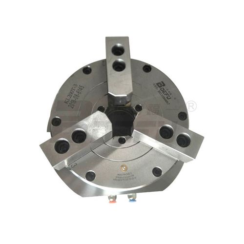 倍得福立式卡盘中空三爪液压卡盘钢体油压夹头KL10Y-3钻床铣床