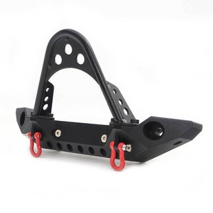 10仿真攀爬车TRX4 金属前后防撞 SCX10 保险杠 备胎架 90046