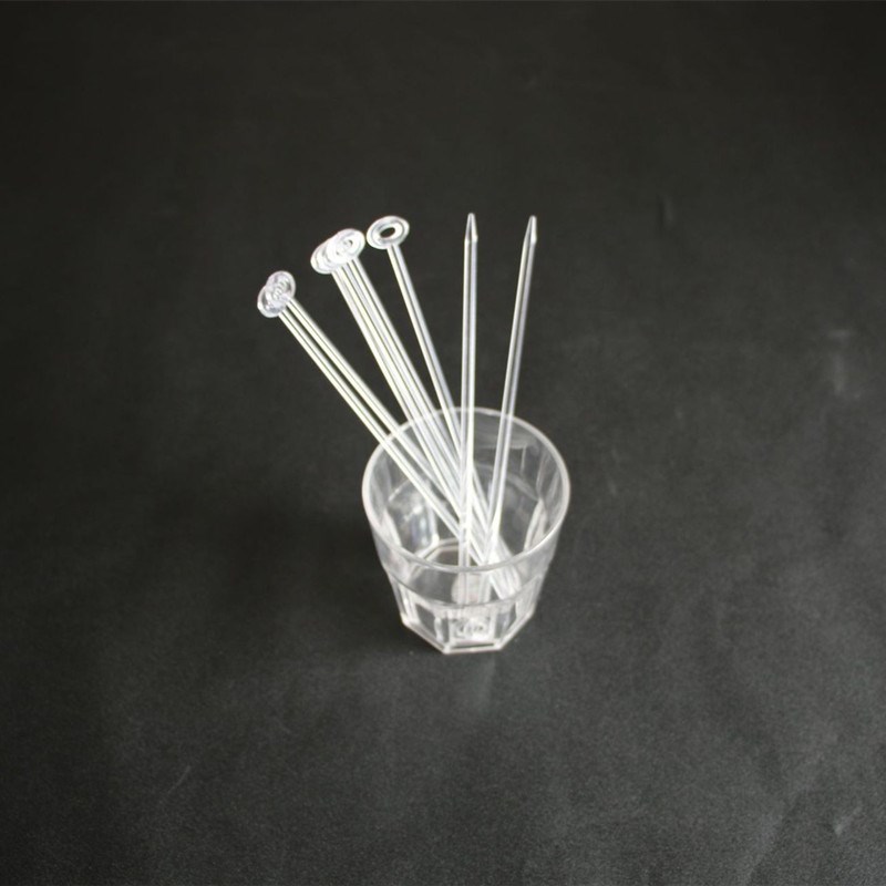 一次性水果签塑料鸡尾酒签加厚水果串签加长叉子量大价优