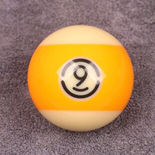 黑金刚台球子单个散卖母球标准57.2mm美式黑八零球桌球水晶球散装