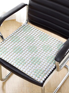 7YX夏季陶瓷坐垫办公室久坐椅子垫透气屁垫餐椅垫凳子垫冰垫