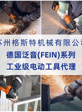 德国泛音FEIN角磨机多功能家用迷你手持角磨机 无刷电机抛光打磨