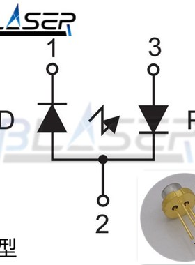 675nm 670nm 10mw N型 9.0mm 激光二极管 DL4039-011