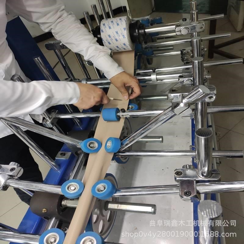 全铝碳晶板包覆k机竹木纤维板包边机门套线条包覆机