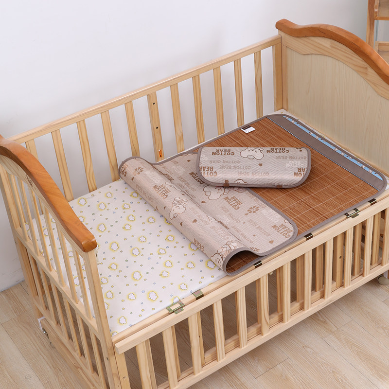 儿童床凉席16g0 80宝宝床竹藤席150*70CM幼儿园小孩双面竹席子订,婴童用品,婴童凉席系列,淘宝优惠券,粉丝福利购,淘宝优惠卷