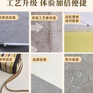做密度海绵坐垫带靠背垫四季 JIH3实木沙发海绵垫定 通用新