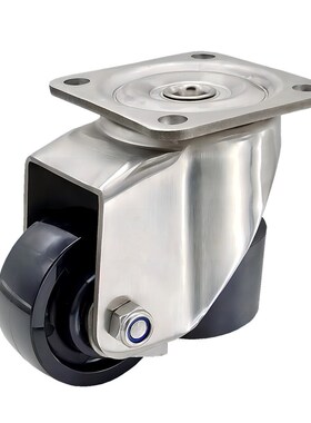 包邮 304不锈钢JS-50/60/70/80/90/130脚杯地脚尼龙万向轮 福马轮