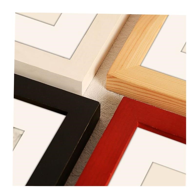 Nordic simple wooden photo frameE square picture frames 相框