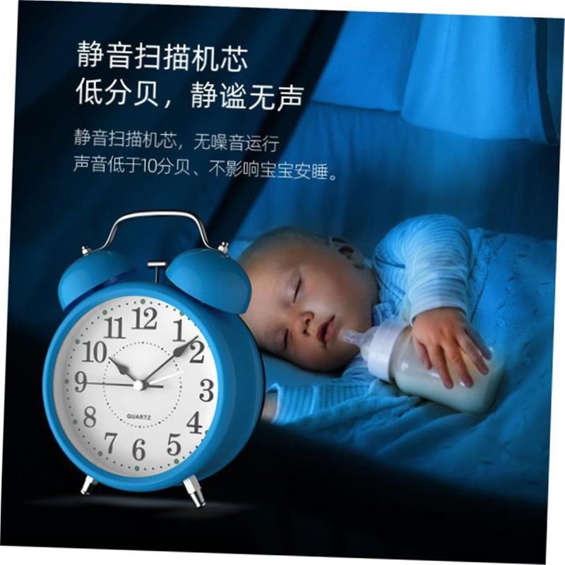 rectangular rising time small alaDrm clock desk timer studen