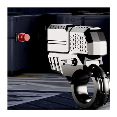 Anti Stress Fidget Paragraph Ring EDC MeLtal Push Slider Str