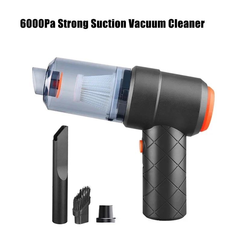Wireless Poritable Vacuum 2000mAh Car Vacuum USB Charging De