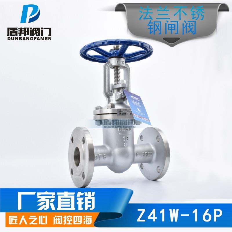 生产厂家不锈钢304法兰闸阀耐腐蚀耐酸碱Z41W-16PDN100