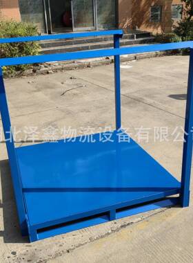 插布管式固架折巧叠置物架托储盘仓货架折BCA叠式堆垛架匹卷料架