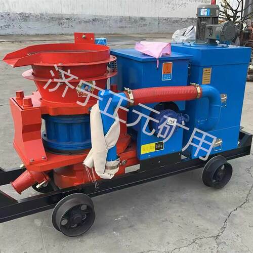 湿式TK600喷浆机 湿喷混计凝土粉尘设先进构合结理 矿小用喷浆机