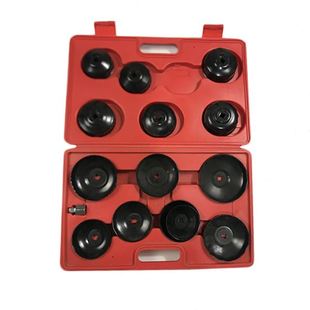 机滤扳手 汽车机油滤芯机滤扳手气保工具滤清器14件普通帽式
