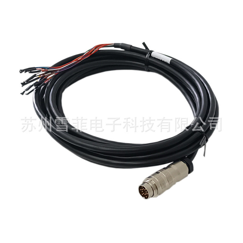 WLK504685TIJ输入/输出电缆组件5米适用于伟迪捷喷码机配件