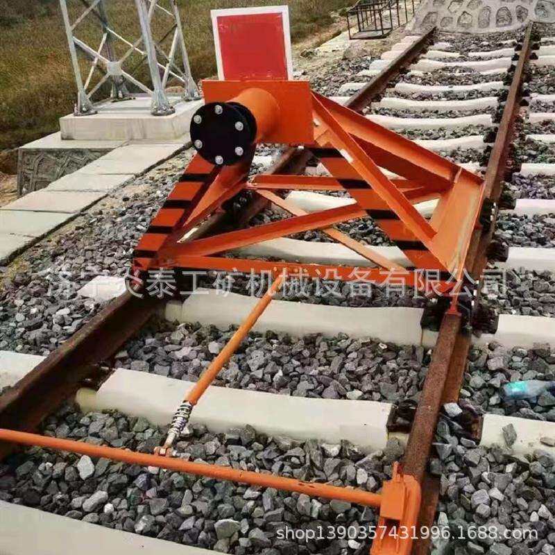 挡车器铁路列车挡车器CDH滑动式挡车器地铁固定式车挡信号灯