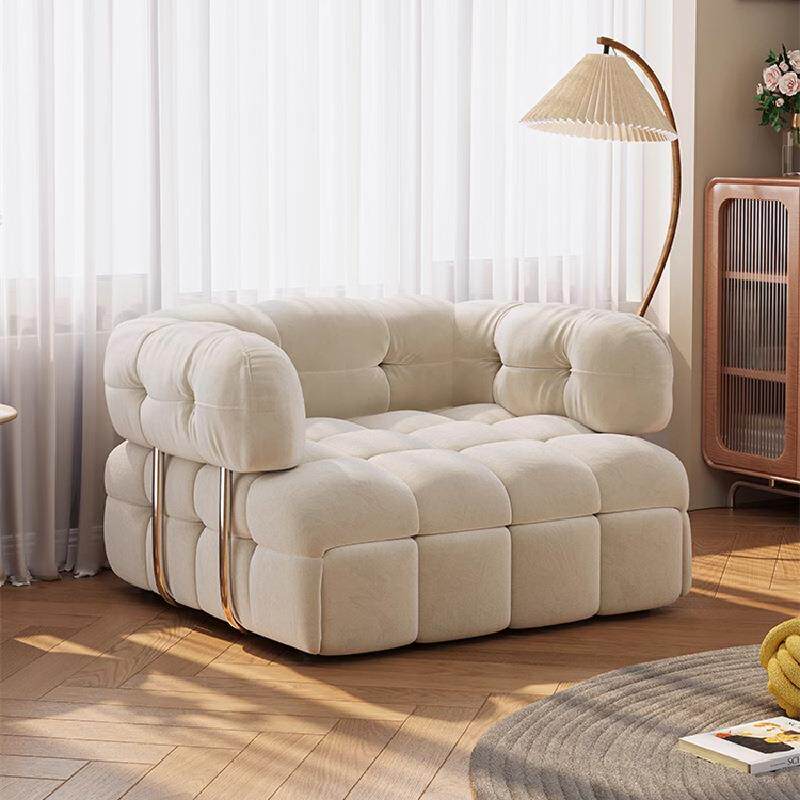 单人布艺沙发床可折叠小户型客厅坐卧两用现代轻奢皮艺懒人沙发床