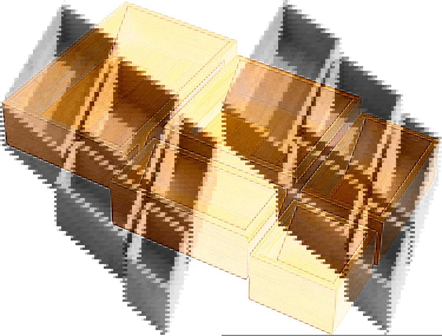 竹收纳盒