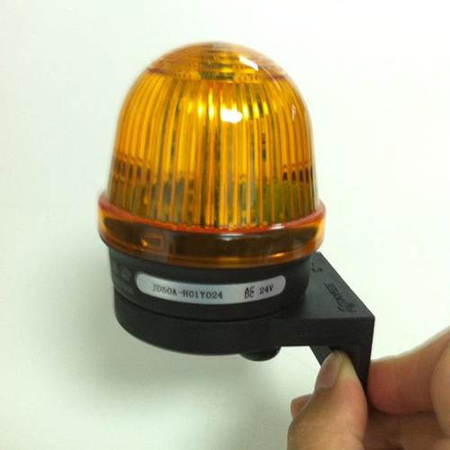 天逸50mm应急灯警示灯常亮/频闪/转闪/高亮灯JD50A-H01Y024+C-6